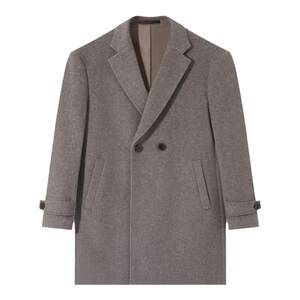 
[Wool included] Qipai men's clearance woolen coat men's autumn and winter fashion casual twill mid-length thick coat