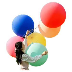 
Outdoor lawn extra large thickened 36-inch latex balloon decoration children's explosion-proof toys boys and girls park lawn