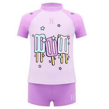 BE Van De'Ann jointly-branded girl's sun protection and split swimsuit
