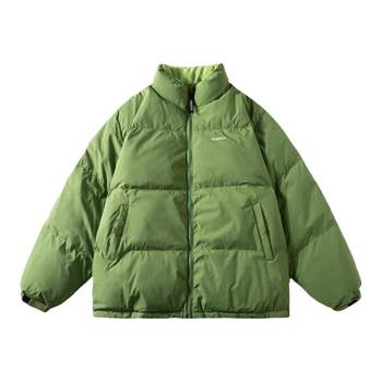 GOGOSOON Down Jacket Men's New 2025 Winter Jacket Hoodless Stand Collar Warmth and Cold Protection Youth 90 White Duck Down