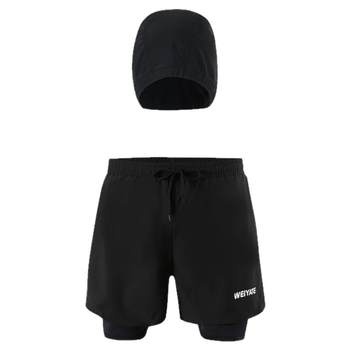 Diving suit black summer quick-drying short-sleeved swimming jacket
