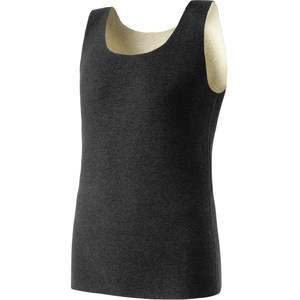 Deye silk silk self -heating and warm vest men plus velvet thickened autumn jeue pants top bottom underwear cotton sweater winter
