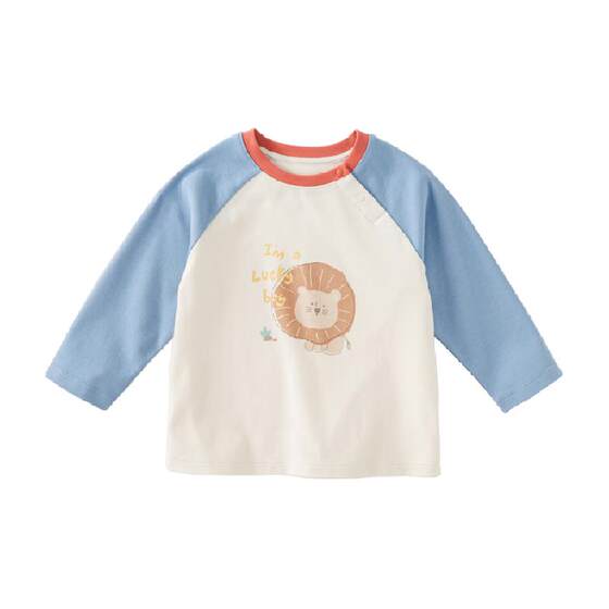 David Bella children's T-shirt 2026 spring and autumn new boys' clothes long-sleeved tops female baby bottoming shirt