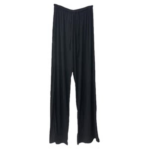 
Summer gray wide-leg pants for women, airy modal walking cloud pants, slimming and long mopping sports pants