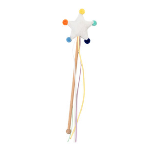 Zeze Starry Sky Funny Cat Stick Puttering Radio Cat Toys, Cat Mint Cat Toys Self -Hi Cat Supplies