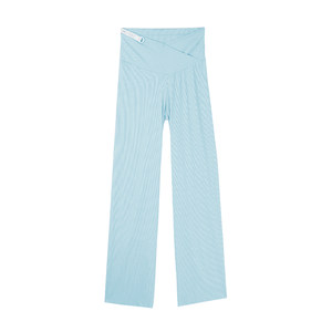 Maternity wide-leg pants, ice silk summer thin outer casual pants, loose large size straight pants, leggings, maternity summer wear