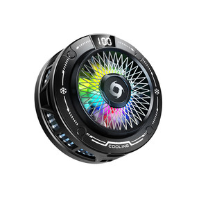 
2026 new mobile phone radiator magnetic semiconductor refrigeration cooling artifact suitable for Black Shark Apple OnePlus Xiaomi silent cooling back clip icing tablet ipad live broadcast e-sports dedicated icing