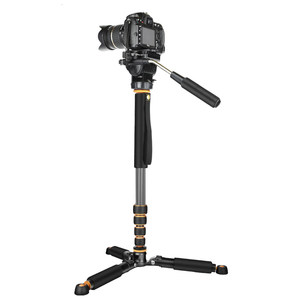 
Lightweight Carbon Fiber Portable Monopod Support Foot Micro Single Photography Video SLR Camera Camera Mobile Unicorn Holder
