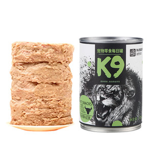 
[U First Trial] K9 Dog Can 375g Trial Nutritional Wet Food for Adult Dogs and Puppies Pet Snack Cans
