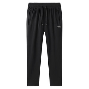 
Jeep JEEP middle-aged and elderly wardrobe pants men's casual pants spring and autumn men's pants daddy pure cotton men's pants middle-aged sports pants