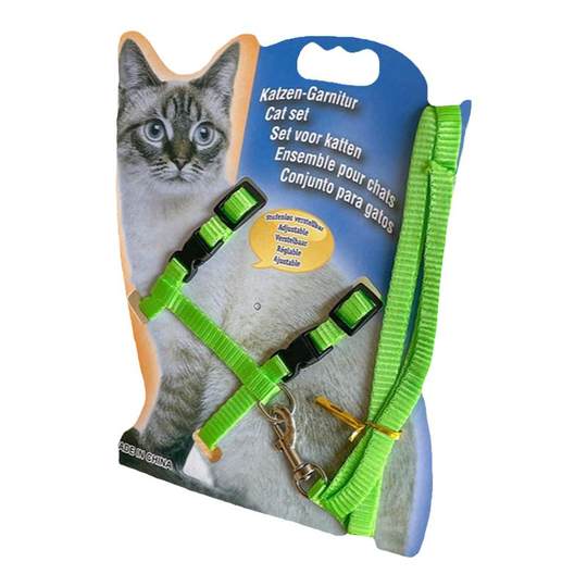 Cat Break-Away Traction Rope Vest for Small Dogs & Cats | Walking Leash - Detachable Leash For Cats With Break-Away Clip
