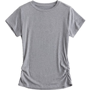 
Maternity top short-sleeved T-shirt Lenzing Tencel Modal summer thin outer half-sleeved summer cover pregnancy belly