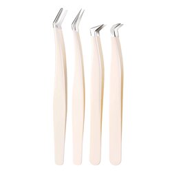 Safety eyelash tweezers for beginners