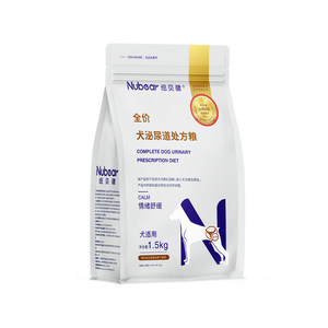 
Newbeijian dog urinary tract prescription food dog food 1.5kg dog urinary system prescription food mood soothing dog
