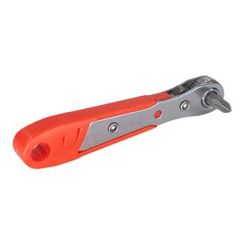 Forward and reverse ratchet screwdriver right angle elbow wrench