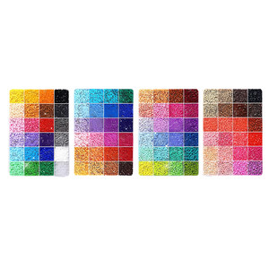 
Pindoudou handmade diy material package full set of three-dimensional fusion MARD color number set tools ironing paper supplementary package