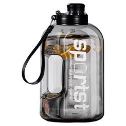 Water cup large capacity, high temperature resistance, tons, barrel, 2025 new model, boys' big belly fitness sports kettle, daydress 2000ml