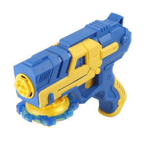 Children's gyroscopy launcher, toy pistol, dazzling light rotation, battle disk boy kindergarten gift box toy