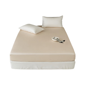 MUJI 100% Lyocell Tencel Sheet Summer Cool Feeling Sheet Mattress Cover Summer Bed Cover Three-piece Set