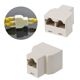 RJ45 CAT5 CAT5E Network Ethernet 1to2 Connector Adapter Net