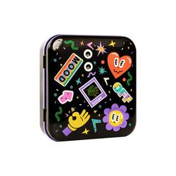 Fuji Instax Sq Square One-time Imaging Peripheral Polaroid Photo Square Photo Paper Storage Box Popping Candy Tinplate Material Storage Small Objects Cute
