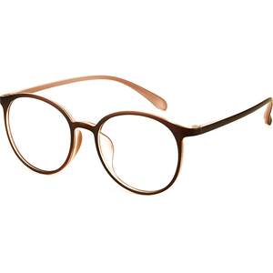 Retro -anti -radiation anti -blue -light myopia glasses round frame female Korean version of the tidal vegetarian beauty eyes