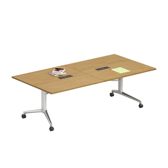 
Folding conference table long strip training table movable splicing desk multi-function telescopic training institution desk