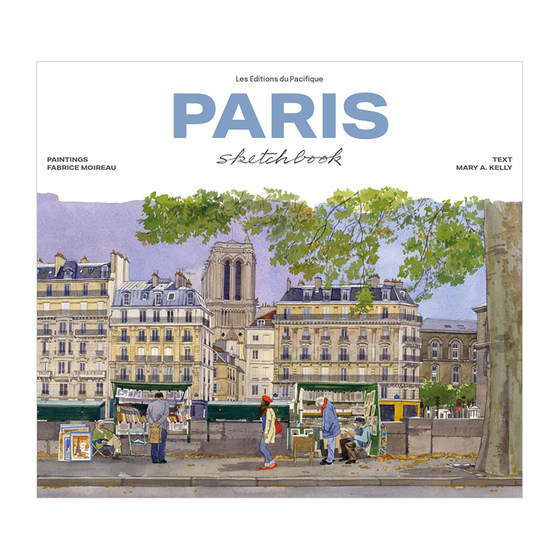 Paris Sketchbook，巴黎水彩速写（新版） 英文原版