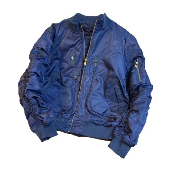 
MA1 American high-end heavy thickened warm metal nylon autumn and winter men and women couples versatile trendy cotton coats and cotton clothes