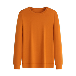 Xiahu Family Lanjing Modal T-shirt men's autumn new 7A antibacterial soft skin-friendly long-sleeved base shirt 107A
