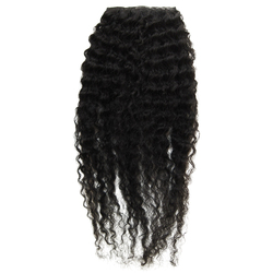 Real Hair Curly Hair Extensions, Invisible And Traceless Hair Extensions, Mid-length, Fluffy And Natural Hair Extensions In One Piece