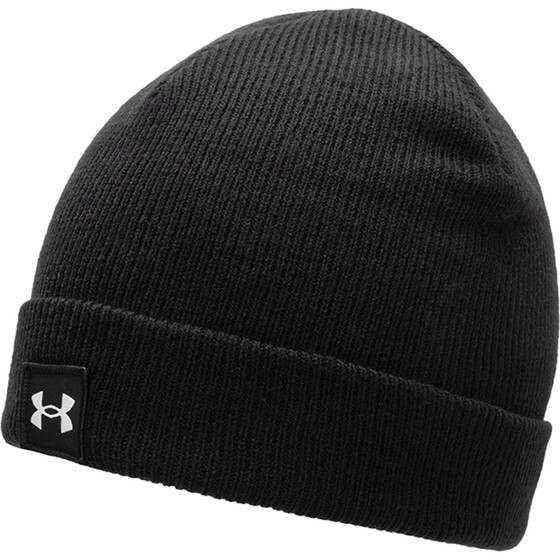 
UA Under Armor knitted hat men's hat 2025 autumn and winter new warm short round hat casual outdoor woolen hat sports hat
