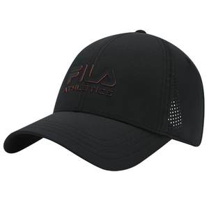 
FILA official couple's baseball cap fitness sports cap men's visor women's peaked cap