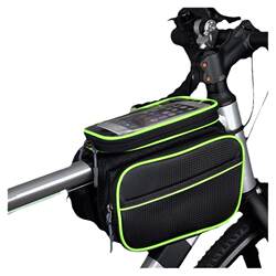 Large capacity waterproof bicycle riding equipment beam bag