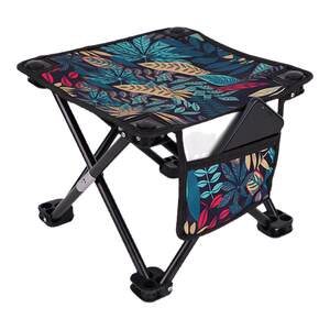 
Camping folding stool art student outdoor portable chair train subway seatless travel small maza fishing bench