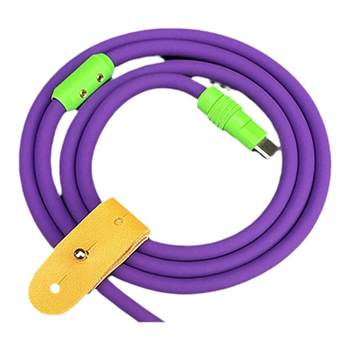 2m PD fast charging silicone data cable 29w