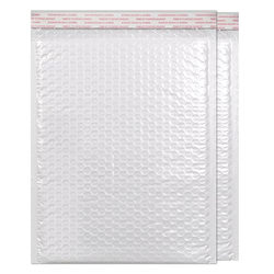 White envelope thickened waterproof express clothing bubble bag