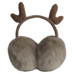 Ear Muffs For Women 2023 Winter Anti-freeze Christmas Antlers Warm And Cute Head-mounted Ear Protection Cold-proof Student Cycling Ear Muffs