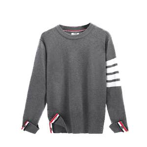 Spring and autumn Korean version of the new pullover round neck sweater women's outerwear all-match loose men's and women's bottoming knitwear tide