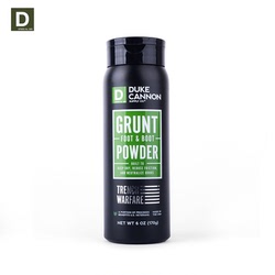 Duke Cannon-grunt Infantry Mint Deodorante Antitraspirante Polvere Secca Lenitiva Per Piedi 170g