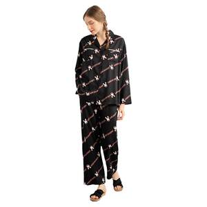 
[Breaking Code Clearance] Xinshi Family Spring and Autumn Pajamas Women's Nightgown Long Sleeves Long Pants Home Clothes Summer Suit Men's