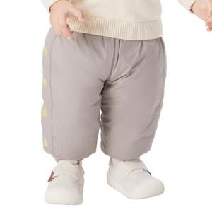 
Balabala children's down pants baby boys and girls long pants baby warm winter high waist pants cute children's clothing
