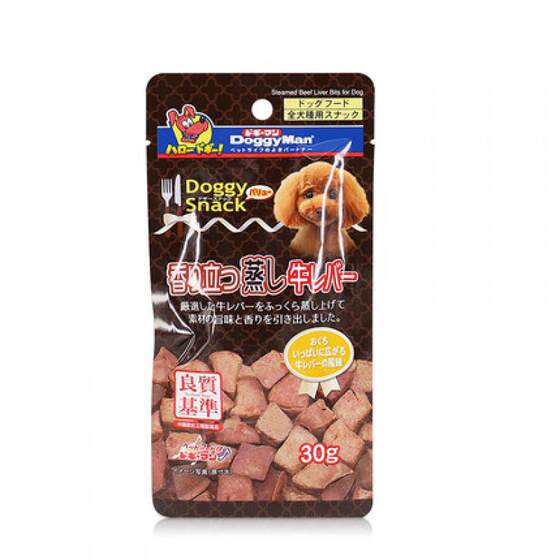 Multi -grilled mellow, pure meat grain 30g dog snack pet wet food, chicken liver duck, liver beef liver dog food partner reward