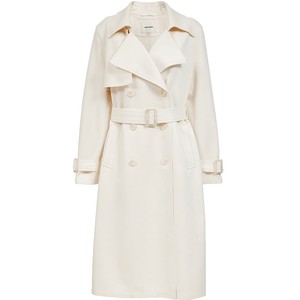 
Vero Moda trench coat 2025 autumn new lapel double-breasted mid-length jacket old Qian style 325309001
