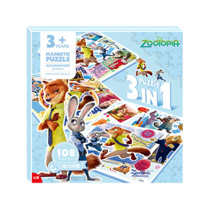 
Zootopia 2 Magnetic Puzzle Children's Educational Toy Early Education Enlightenment Puzzle Children's Day Gift