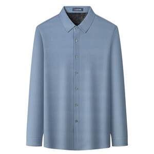 
[Thick velvet and warm] Montagut men's long-sleeved shirt 25 winter business twill texture middle-aged shirt J