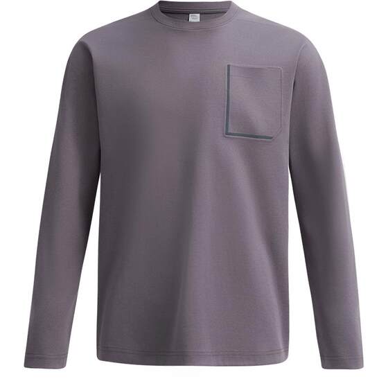 
Originally BENLAI men's cloud-feeling soft sports casual pocket long-sleeved T-shirt 2026 spring new BRS460001