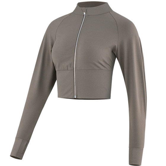 [Forty -off code clearance 2 pieces] Sports top female fast drying long -sleeved jacket T -shirt