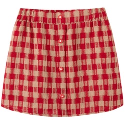 No. 7 Children's Warehouse Big Boy Korean Plaid Skirt Summer Dress New Girls Fashion Casual A-line Short Skirt Trend
