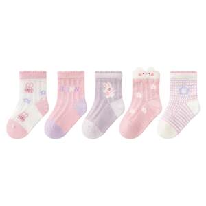 
Nido Bear Girls' Socks Summer Thin Cotton Socks Category A Children's Fishnet Socks Summer Baby Socks Baby Socks